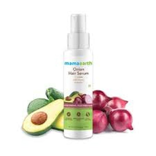 MAMAEARTH Onion Hair Serum with Onion and Biotin for Strong, Frizz-Free Hair - 100 ml