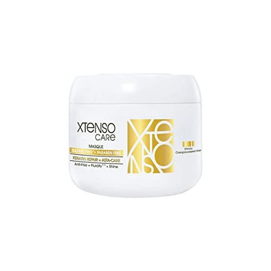 L'Oréal Professionnel Xtenso Care Sulfate-free* Masque | For all hair types | Gently cleanses, controls frizz and adds shine | With Keratin Repair and Asta-Care *without sulfate surfactants