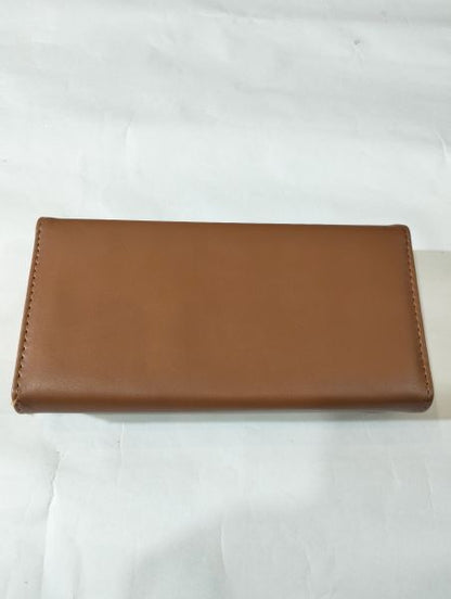 Tan brown Hand Clutch Wallet Purse