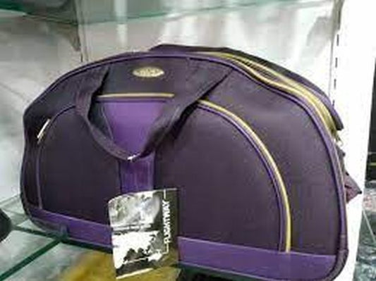 50 L Strolley Duffel Bag - 1098 - purple- Regular Capacity