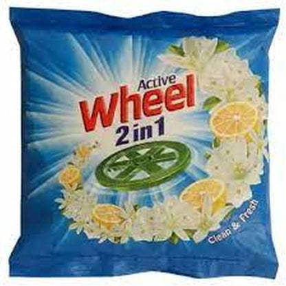 Active Wheel Blue Lemon & Jasmine Detergent Powder 2 kg