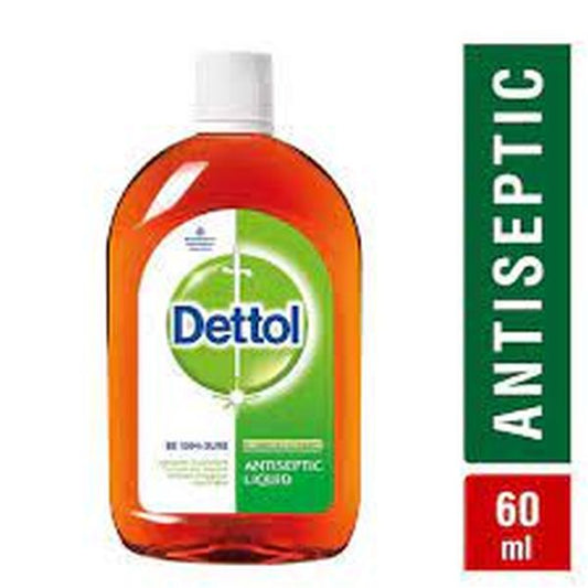 Dettol Antiseptic Liquid 60 (Pack Of 4)