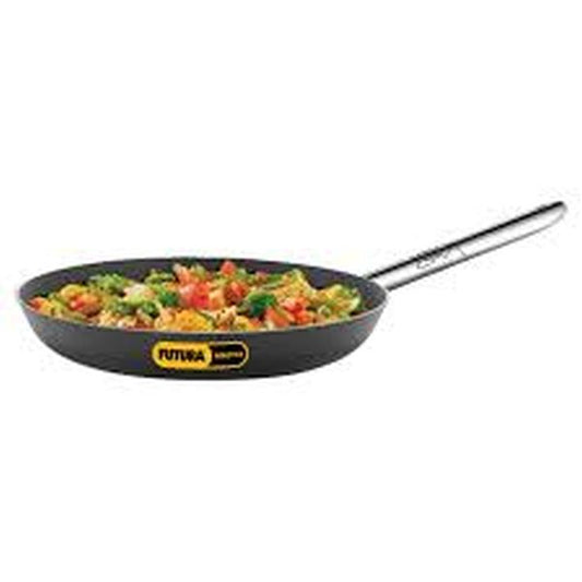 Hawkins Futura 30 cm Frying Pan, Non Stick Fry Pan with Stainless Steel Handle, Induction Frying Pan, Big Frying Pan, Black (INFS30)