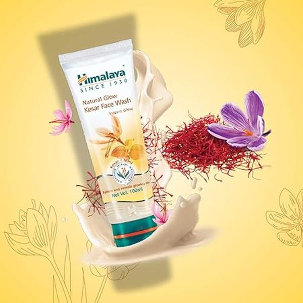 Himalaya Herbals Fairness Kesar Face Wash, 50ml (Pack Of 2)