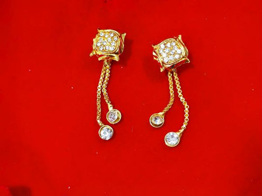 JEWELLERY Women's Gold Plated Gold earing