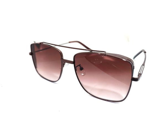Unisex Designer Sunglasses For Men And Women brown metal
