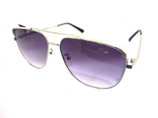 Unisex Designer Silver Frame Sunglasses For Men And Women
