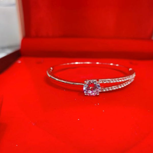 Rose Gold Stylish Bracelet for Women and Girls crystal