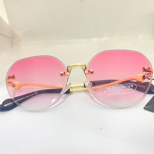Unique Designer Pink Sunglasses For Women