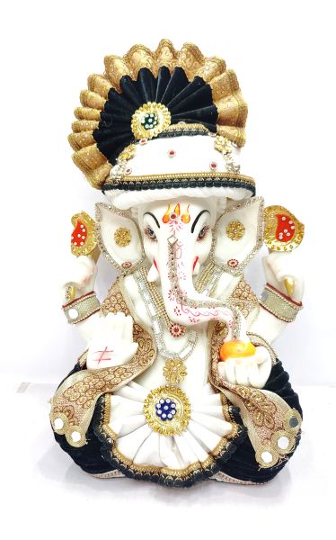 Ganpati Bappa Big Size Decorative Religious Showpiece for Home Decor, Pooja Room, Temple & House Warming Gift