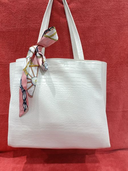 Designer white Handbag