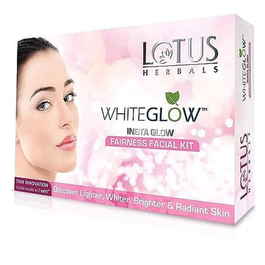 Lotus Herbals Whiteglow Insta Glow 4 in 1 Facial Kit 40g