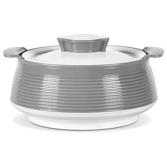MILTON Venice 2500 Insulated Inner Stainless Steel Casserole, 2.2 litres, Grey