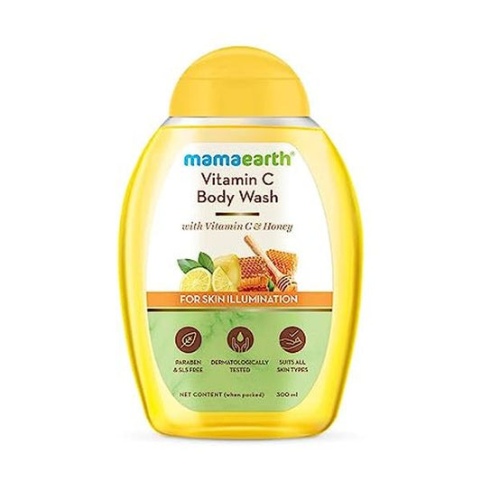 Mamaearth Vitamin C Body Wash with Vitamin C & Honey 300ml