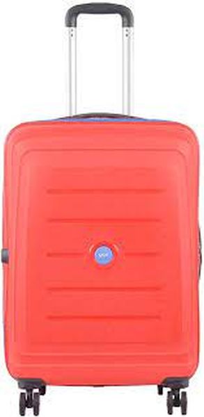 Manama 8 Wheels Polypropylene Luggage Trolley Bag76 cm) - Red
