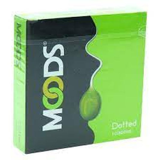 Moods Dotted Condoms, 3 Count (Pack Of 4)