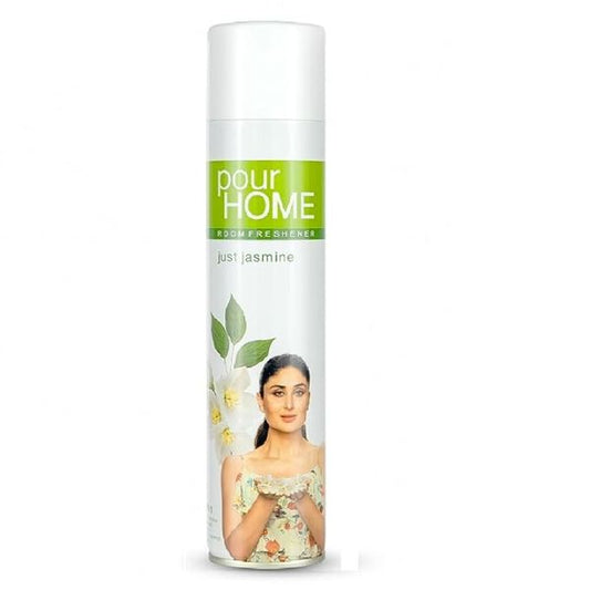 POUR HOME Just Jasmine Room Air Freshener Spray- 270ML | Long-Lasting Fragrance - Reduces Odours - Suitable for Home & Office