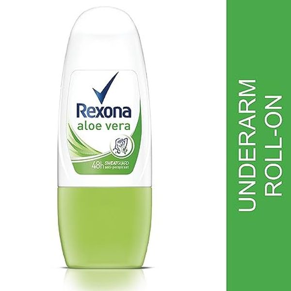 Rexona Aloe Vera Underarm Odour Protection Roll On for Unisex, 25ml (pack of 2)