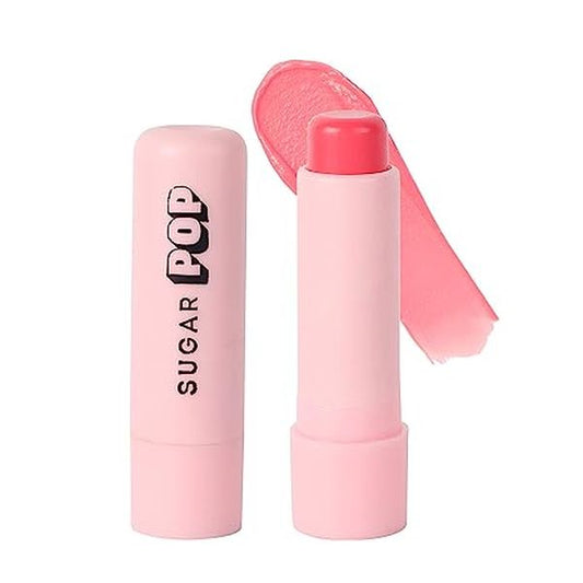 SUGAR POP Nourishing Lip Balm 03 Vanilla - 4.5 gms – Tinted Lip Moisturizer for Dry and Chapped Lips, Enriched with Castor Oil, Intense Hydration and UV protection