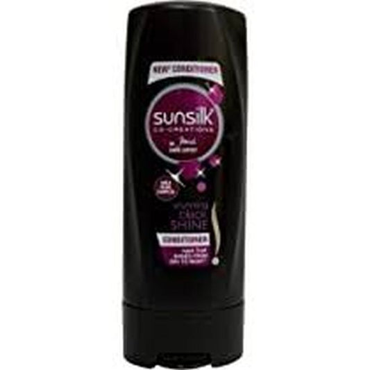 Sunsilk Hair Conditioner - Stunning Black Shine, 80ml Bottle (Pack Of 2)