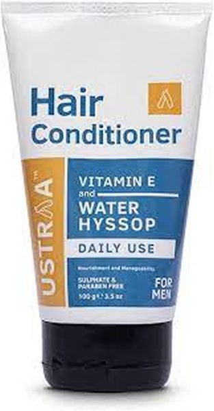 ustraa daily use hair conditioner 100gm no sulphate no paraben with brahmi and vitamin-e use after shampoo