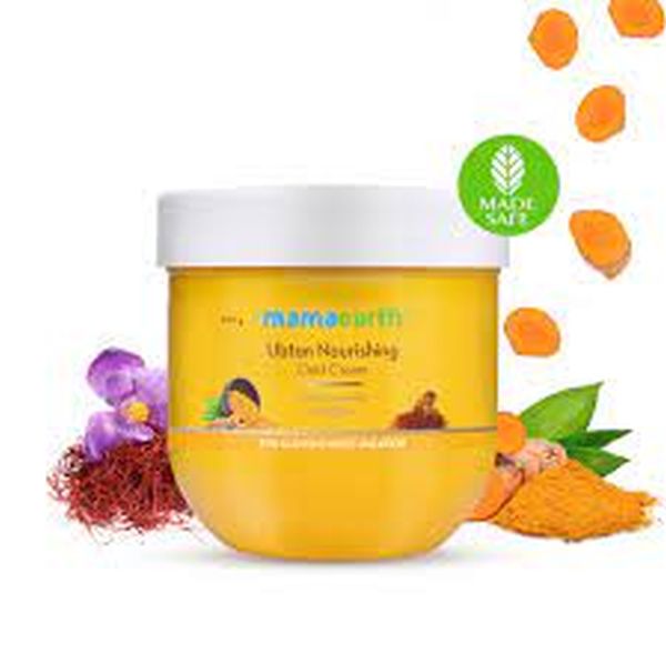 MAMAEARTH Ubtan Body Scrub with Turmeric and Saffron for Tan Removal - 200 g