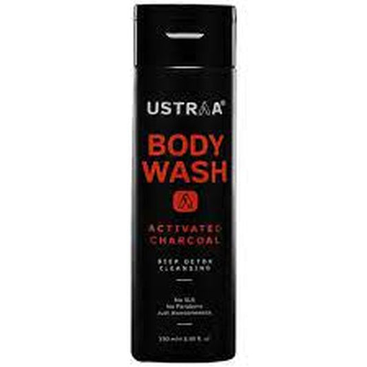 ustraa body wash activated charcoal 250ml
