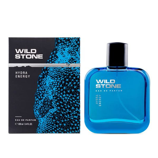 Wild Stone Hydra Energy Premium Eau De Parfum for Men, 100ml|Long Lasting Perfume|Luxury Perfume for Men