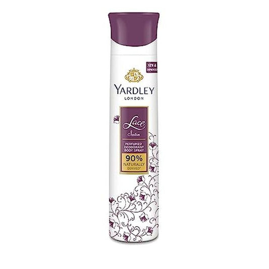 Yardley London - Lace Satin Perfumed Deo for Women, 150ml