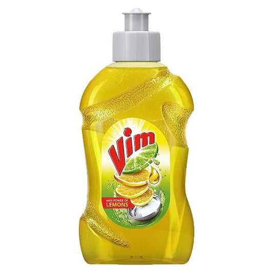 Vim Lemon Concentrated Dishwash Liquid 250 ml (Pack Of 2)